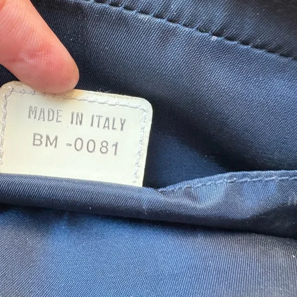 Vintage Dior monkgram cardigan and pouch set - Picture 7 of 10